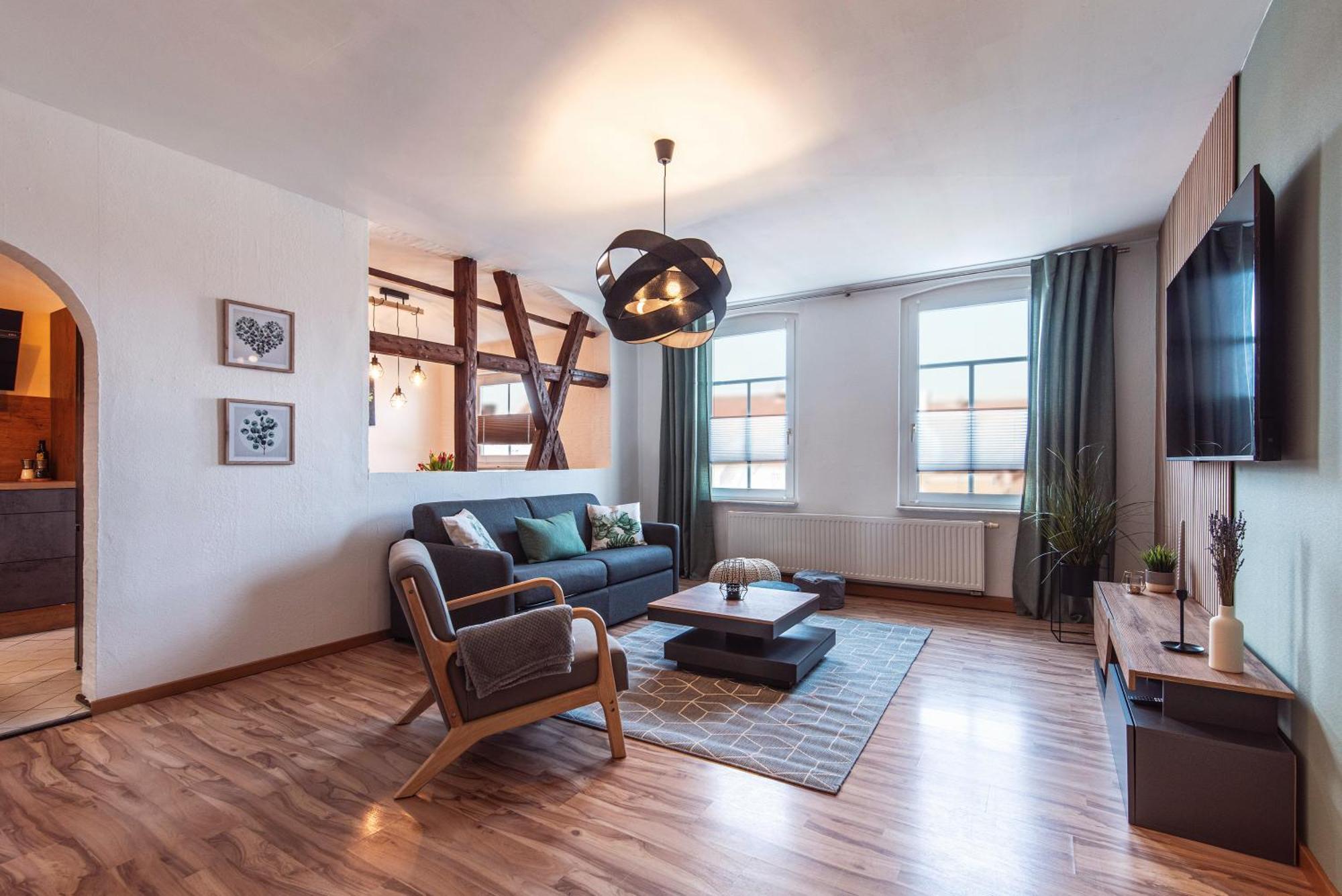Grosszuegiges Apartment - Zentral - Kueche - Familienfreundlich Erfurt Eksteriør billede